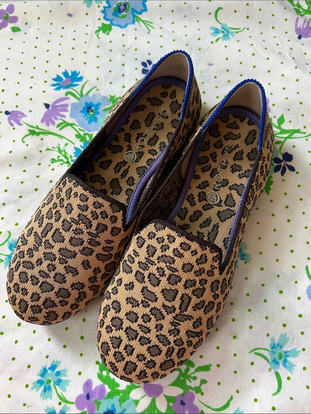 Rothy’s Cheetah/Leopard Print - Kids - 4